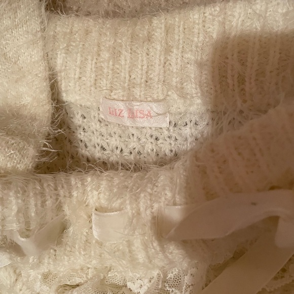 Liz Lisa off the shoulder sweater dress - Picture 3 of 5